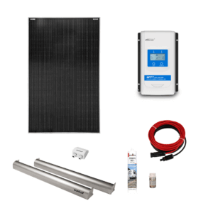 Solcellspaket 145W TOPCon Epever Duo Racer MPPT-regulator