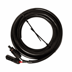 2x 4mm² kabel med MC4 anslutning, 5m
